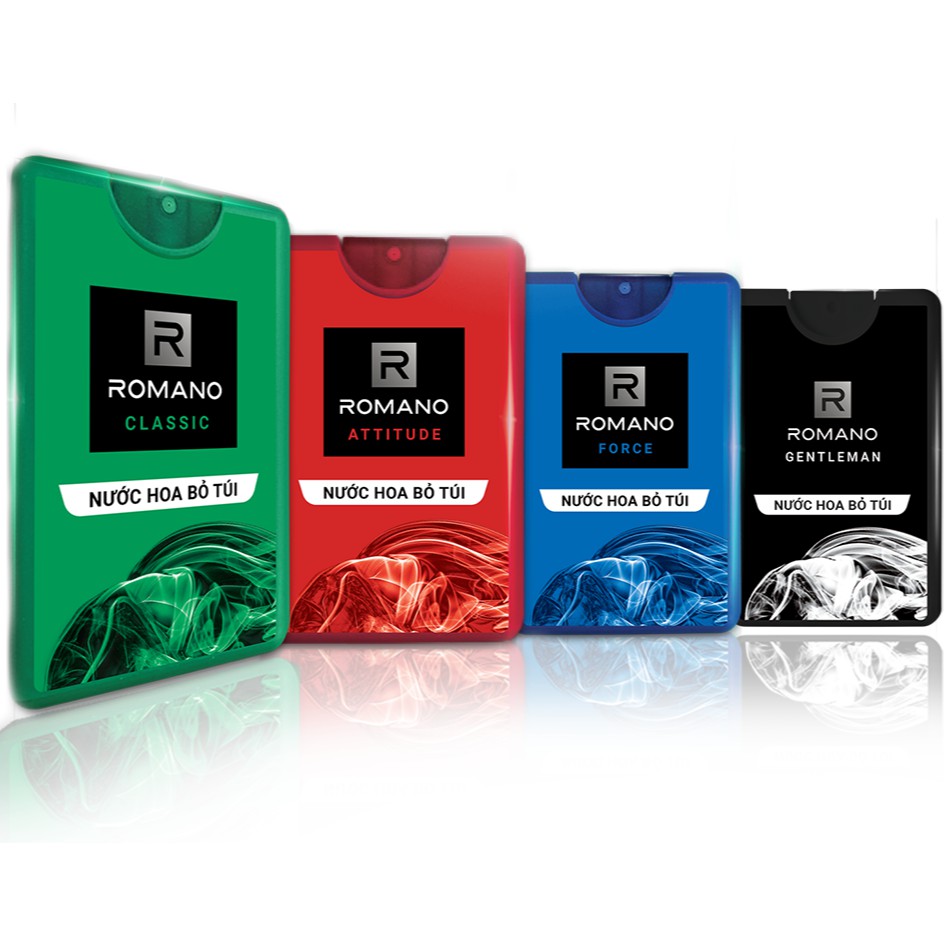 Nước Hoa Bỏ Túi Romano Gentleman 18ml