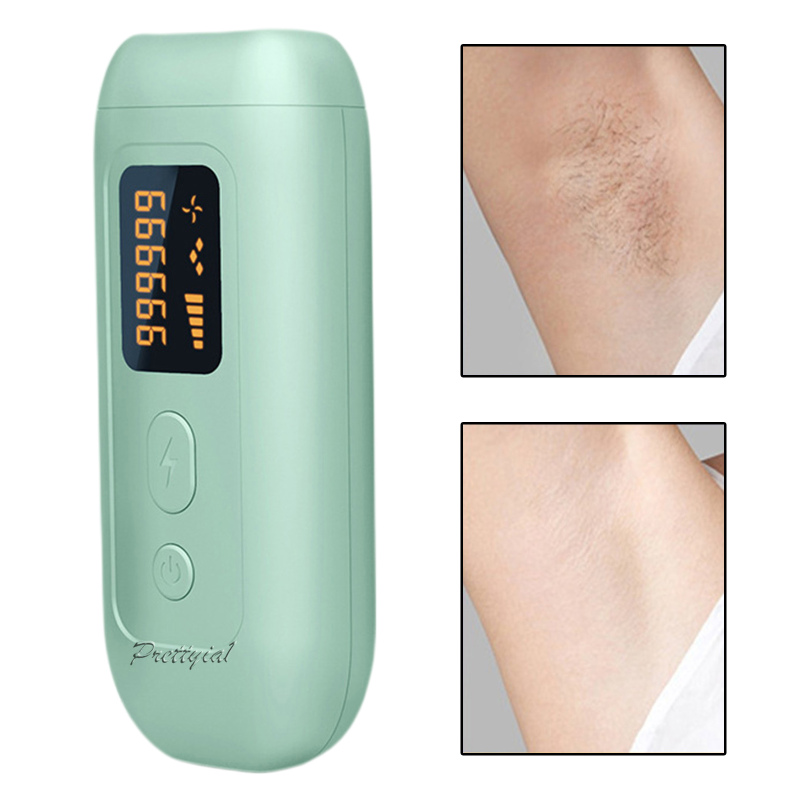 [PRETTYIA1]Professional EU Plug Laser Hair Remover 990000 Pulses Hair Removal Device