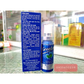 combo 2 chai xịt thơm miệng GREE LUX