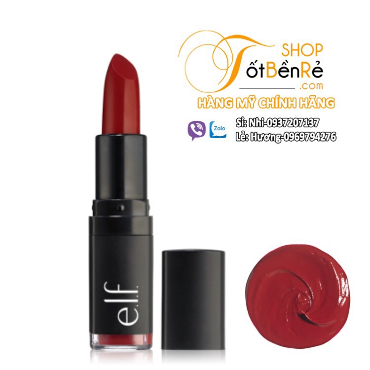 [Mua 1 Tặng 1] Son Elf Velvet Matte Lipstick Ruby Red