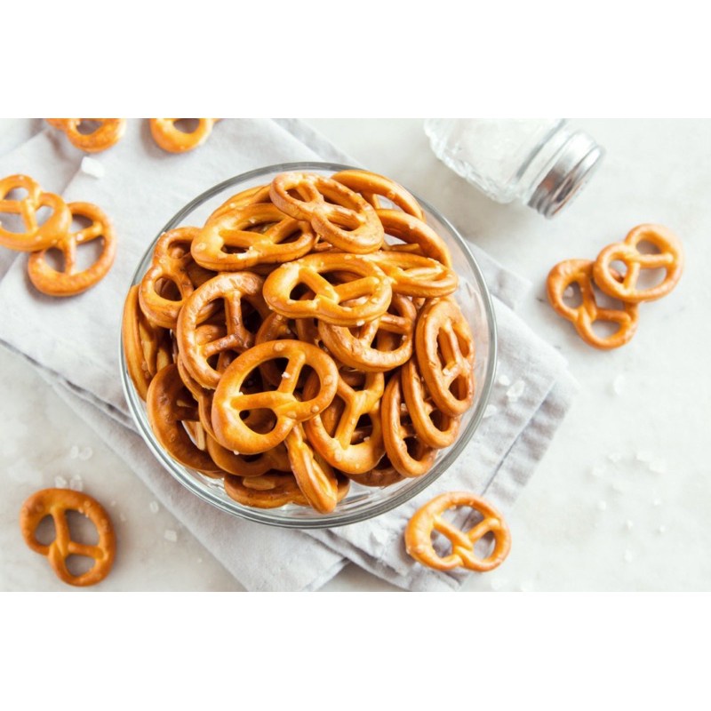 Phụ kiện trang trí bánh sinh nhật bánh kem - Hộp bánh vòng Saltletts 90g