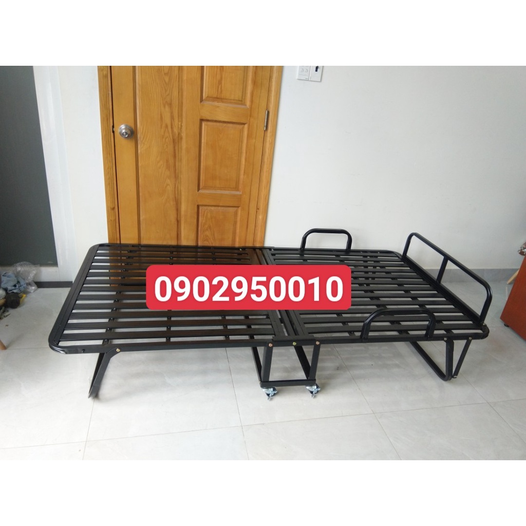 Giường sắt xếp BAT 1mx2m