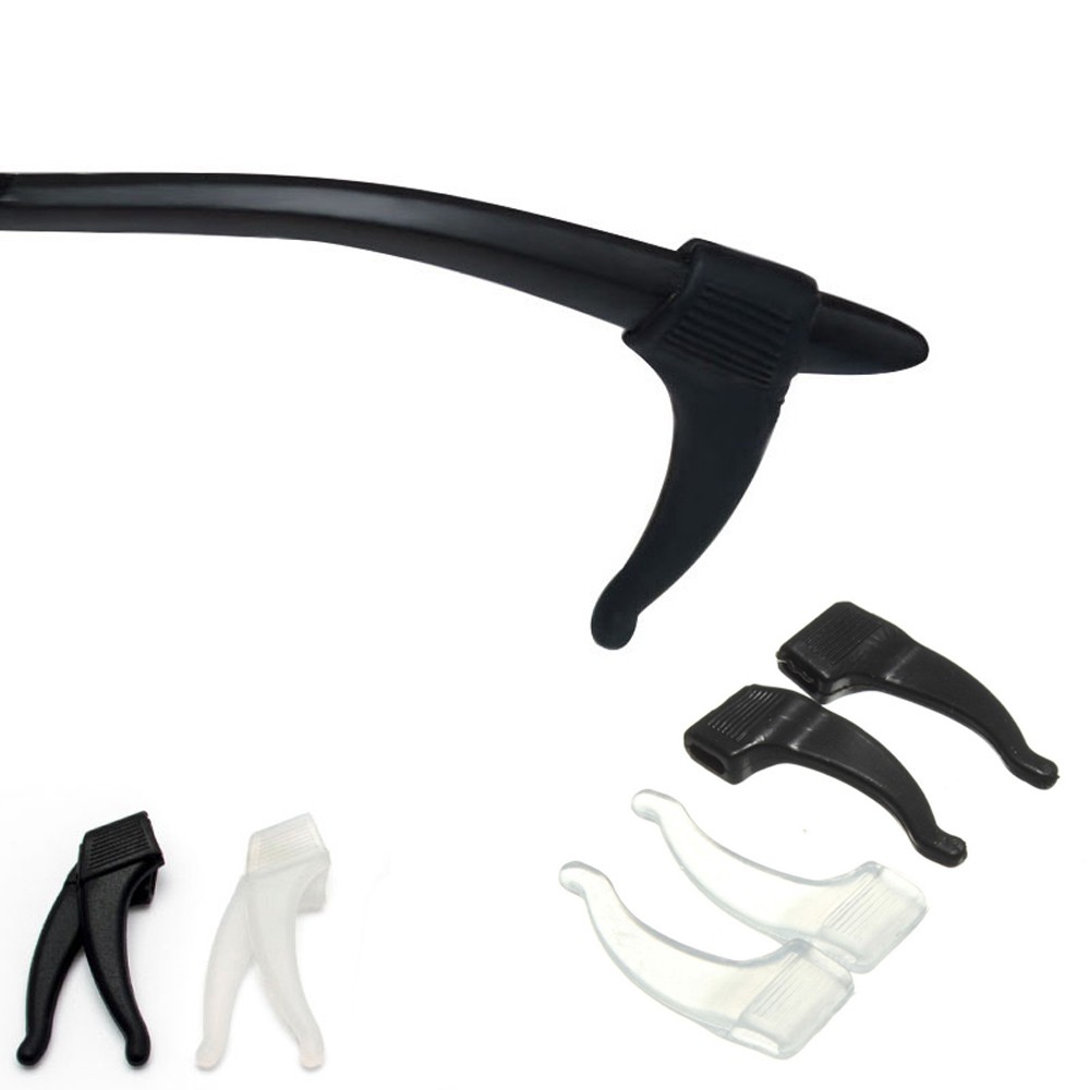 Set 4 cặp móc tai bằng silicon chống trượt cho mắt kính