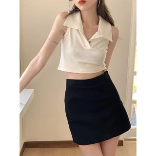 (SẴN) Quần váy kaki lưng chun