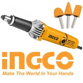 Ingco máy mài khuôn 6mm 400w pdg4003 + 3 mũi đá mài