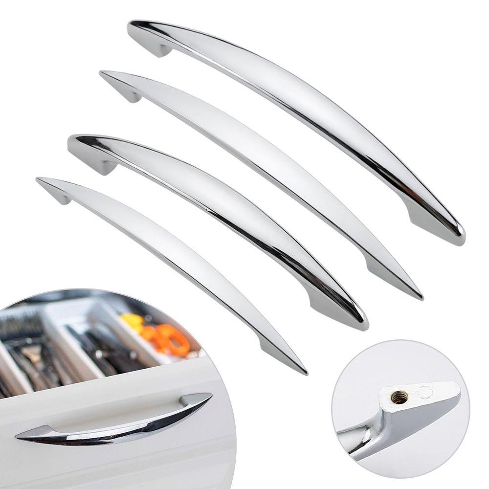 Bộ 2 Tay Nắm Cửa Tủ Bếp Mạ chrome