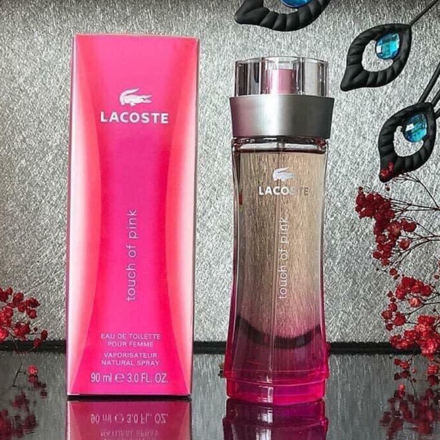 Nước hoa nữ Lacoste Touch of Pink EDT fullseal 90ml