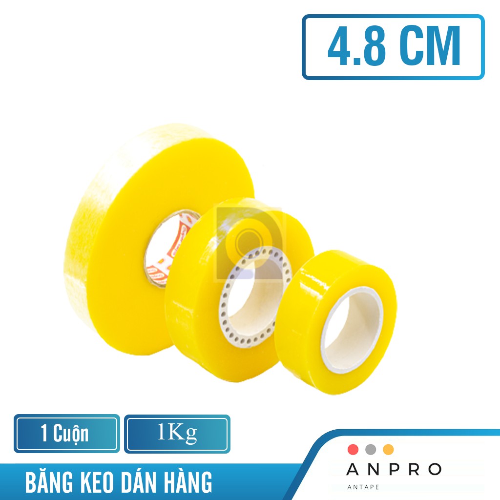 Băng dính đóng hàng 0,5kg/cuộn dán thùng giá xưởng