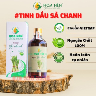 Tinh dầu thơm sả chanh 100ml | Tinh dầu thơm phòng, tinh dầu đuổi muỗi | Chính hãng Hoa Nén Huế