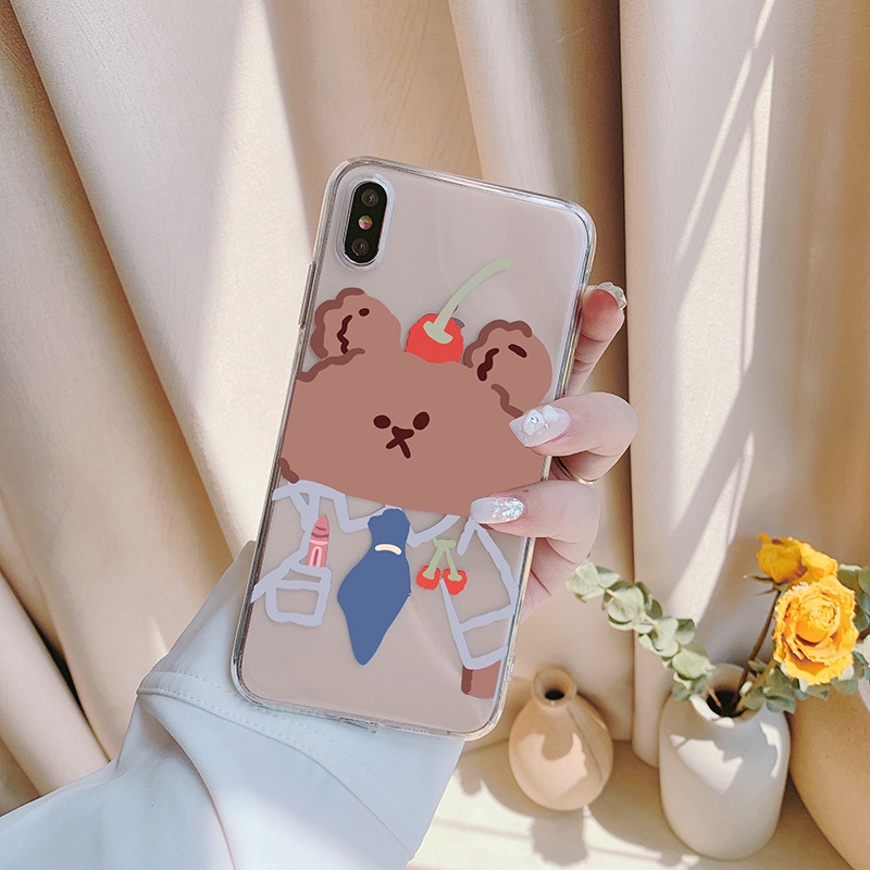 Ốp điện thoại in hình hoạt hình dễ thương cho Iphone 5/5S/6/6plus/6S/6S plus/6/7/7plus/8/8plus/X/XS/XS Max/11 169 | BigBuy360 - bigbuy360.vn