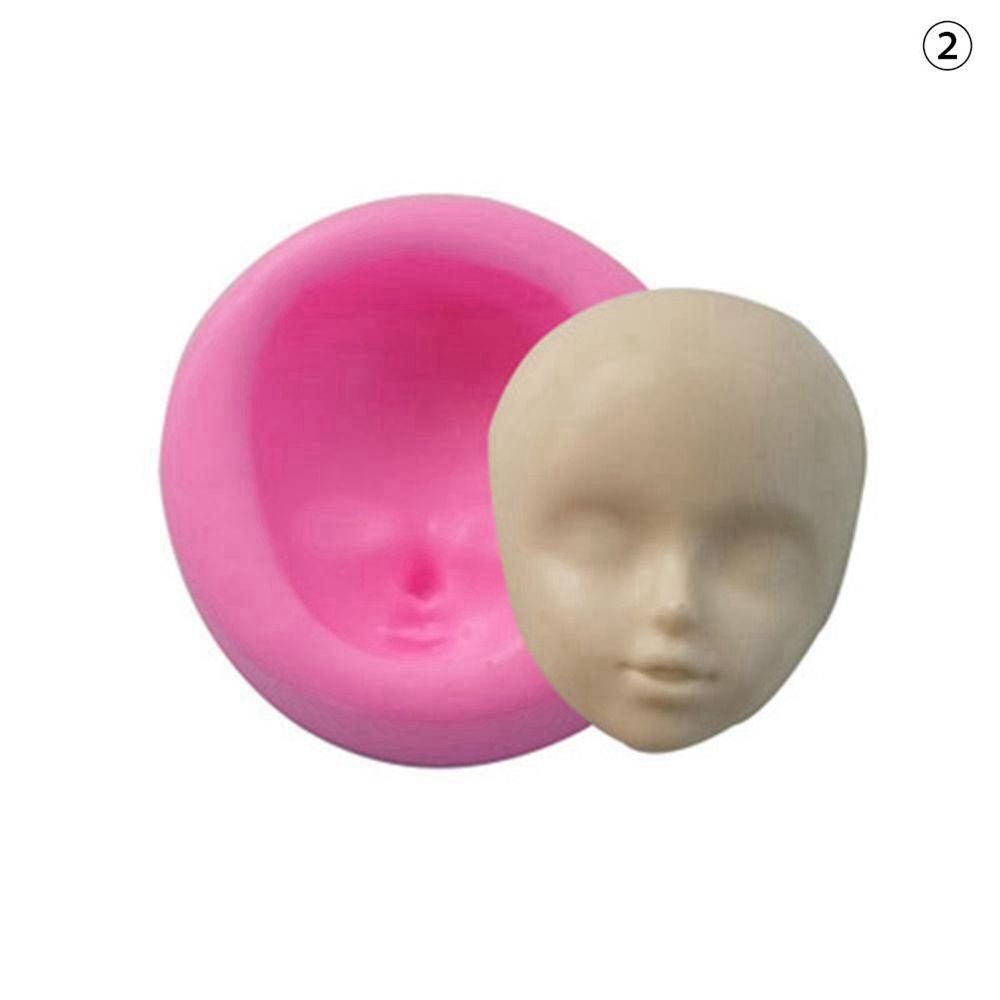 BEBETTERM Khuôn Silicone Làm Bánh Hình Búp Bê Chất Lượng Cao