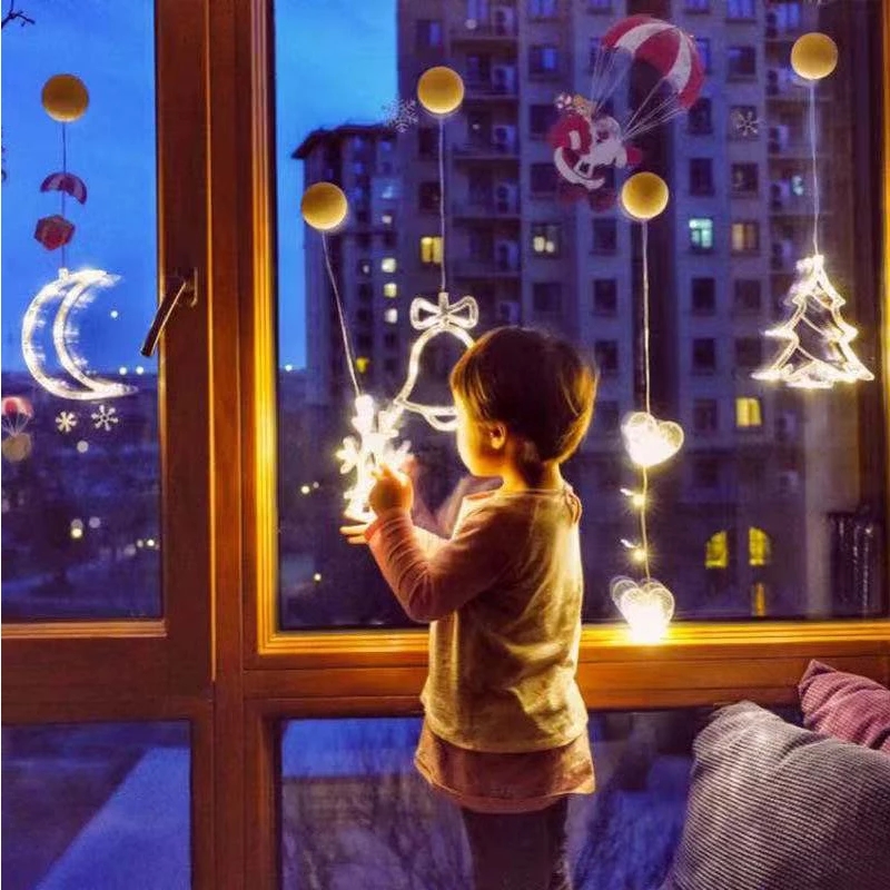Dây Đèn Led Dùng Pin Treo Trang Trí Giáng Sinh Đẹp Mắt / Đèn trang trí năm mới