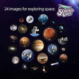 Bộ chiếu bóng hệ mặt trời - Solar System (Tiếng Anh + Tiếng Tây Ban Nha)