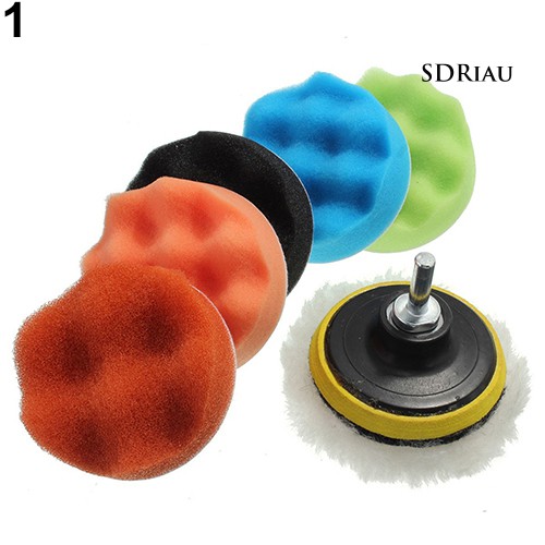 Bộ XốP RửA Xe Tự ĐộNg DàNh Cho Xe Hơi 3 / 5 / 6 / 7 Inch - Bộ 7 CáI