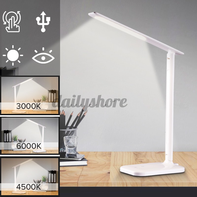 Flexible USB LED Table Lamp Desk Night Light Bedside Office Work Study 5W 300LM 