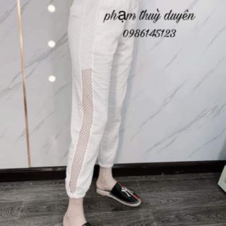 Quần lưới cá tính đũi mềm mịn