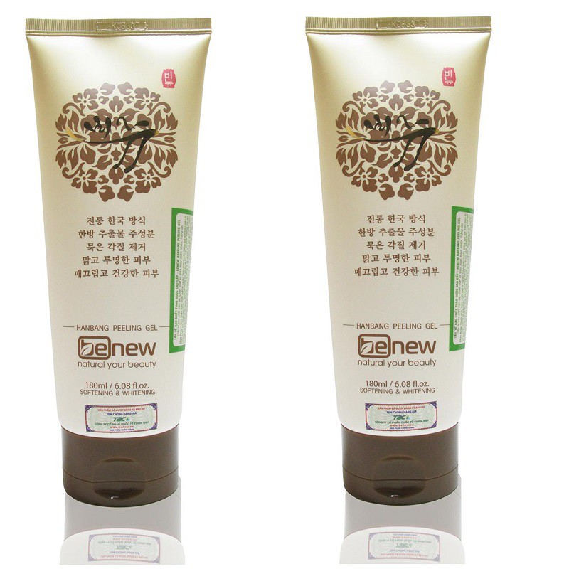 [Hàng Chính Hãng ]- Combo 2 Tuýp Kem Tẩy Da Chết Trắng Da Thảo Dược Benew Pelling Gel Cao Cấp Hàn Quốc- 180ml/ Tuýp