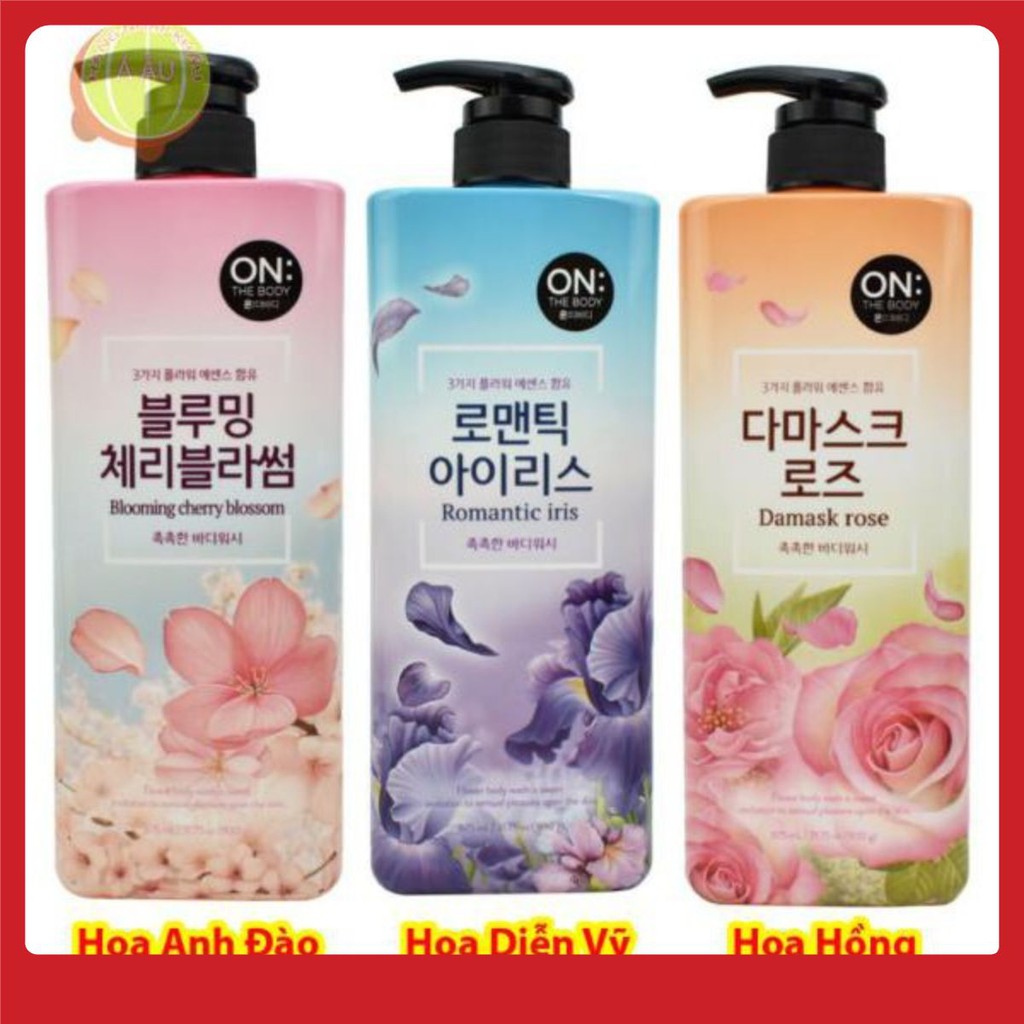 SỮA TẮM NƯƠC HOA THE ON The Body (900ml) Hàn Quốc