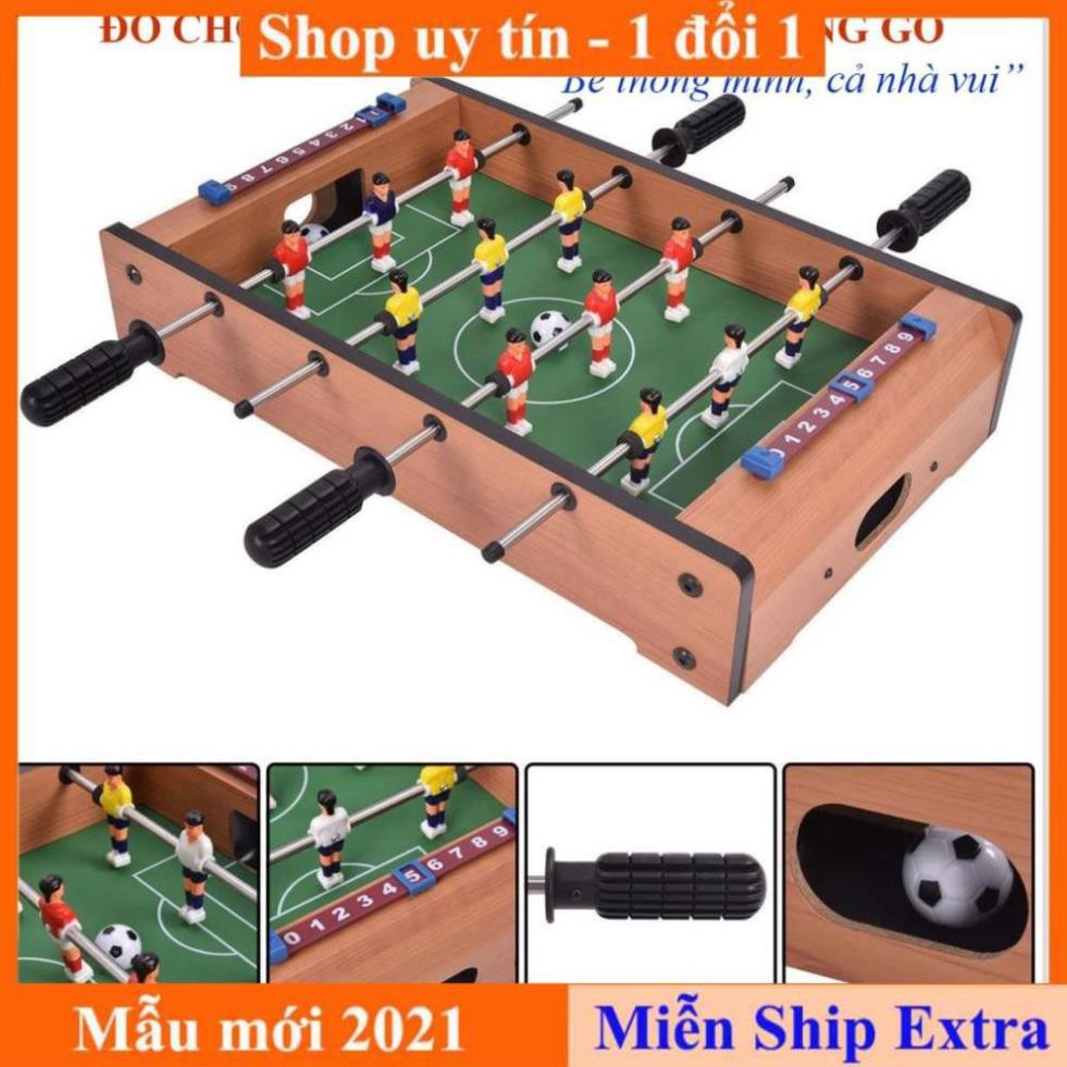 [ Xả kho tết] Đồ Chơi Bàn Bóng Đá Bi Lắc Trẻ Em - Bàn Bóng Đá Table Top Foosball - Freeship - Bảo hành uy tín