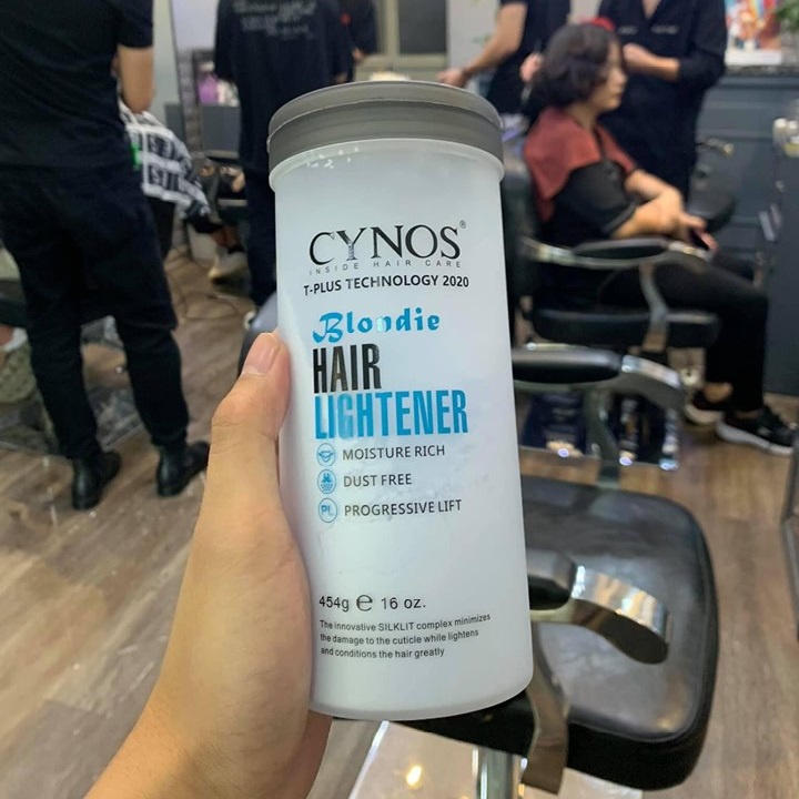 [Hàng mới về] Chính Hãng Bột Tẩy Tóc Cynos Xanh Và Bột Tẩy Tím CYNOS - Chuẩn công ty Á Châu Hair Bleaching Powder