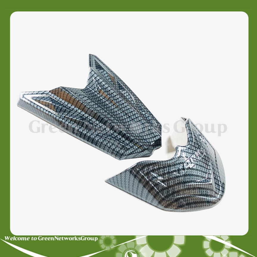 Bộ Ốp mỏ dè trước sau cho xe Vario 2018 carbon Greennetworks