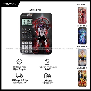 Skin dán máy tính casio in hình anime one piece bộ 3 anonepb3