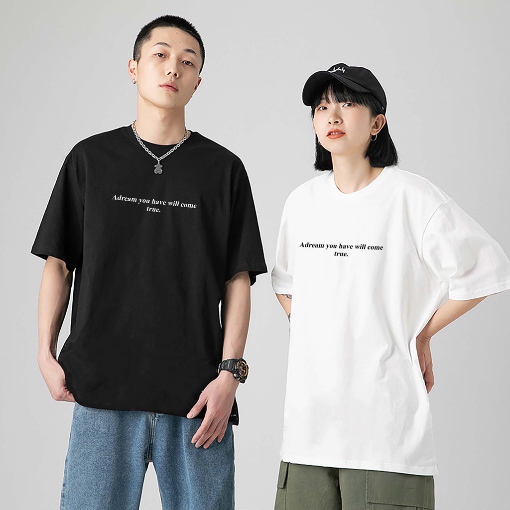 Áo thun nam nữ tay lỡ Zmin, dáng Unisex form rộng phong cách ulzzang - U006