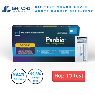 Kit test nhanh covid lấy mẫu dịch mũi Panbio™ Covid-19 Ag Rapid Test