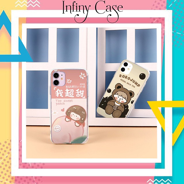 Ốp lưng iphone Cô gái 5 5S 5SE 6 6S 6Plus 6S Plus 7 8 7Plus 8Plus X XS Max 11 11 Pro 11 ProMax - Infinity Case M757