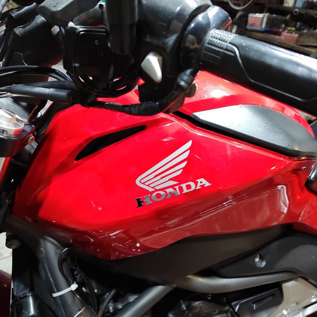 Miếng Dán Kim Loại Trang Trí Xe Mô Tô Honda CBR CB PCX Series