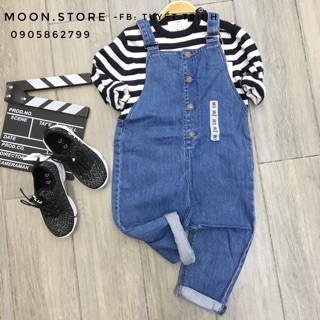 Yếm Jean dài ZARA