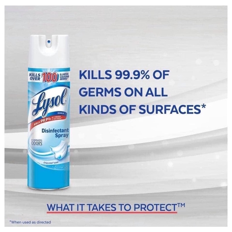 Bình xịt khử trùng diệt khuẩn LYSOL MỸ 538g