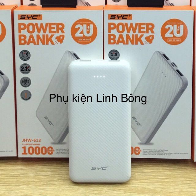 (Chính hãng) Pin dự phòng SYC 10000mah mã JHW 613