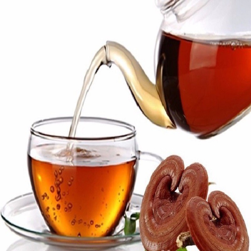 [ Trợ Giá ] Trà Linh Chi đỏ Hàn Quốc - Korean Lingzhi Tea, Hộp 100 Gói * 3g, Giúp Thanh Nhiệt Cơ Thể