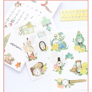 Hình dán sticker retro 1 tấm