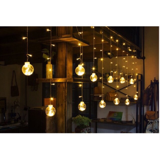 Đèn led quả cầu tráng trí