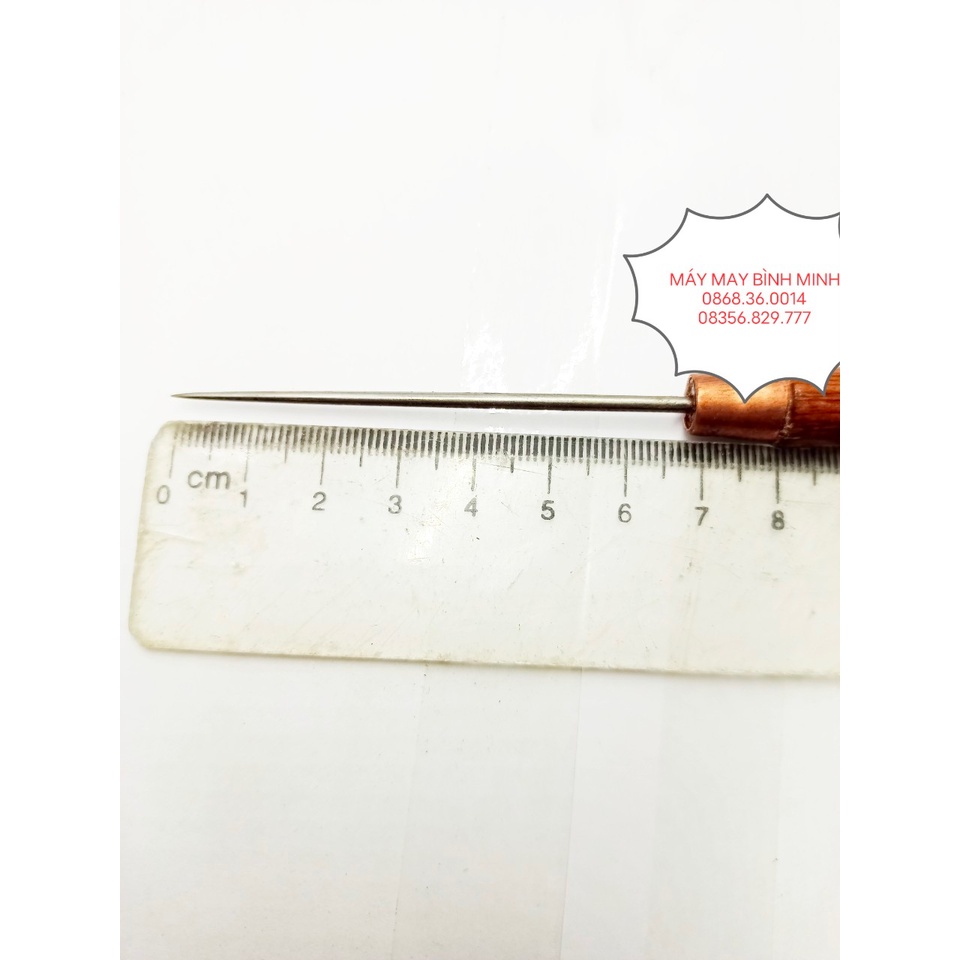 Dùi nhọn cán gỗ dài 16,3cm