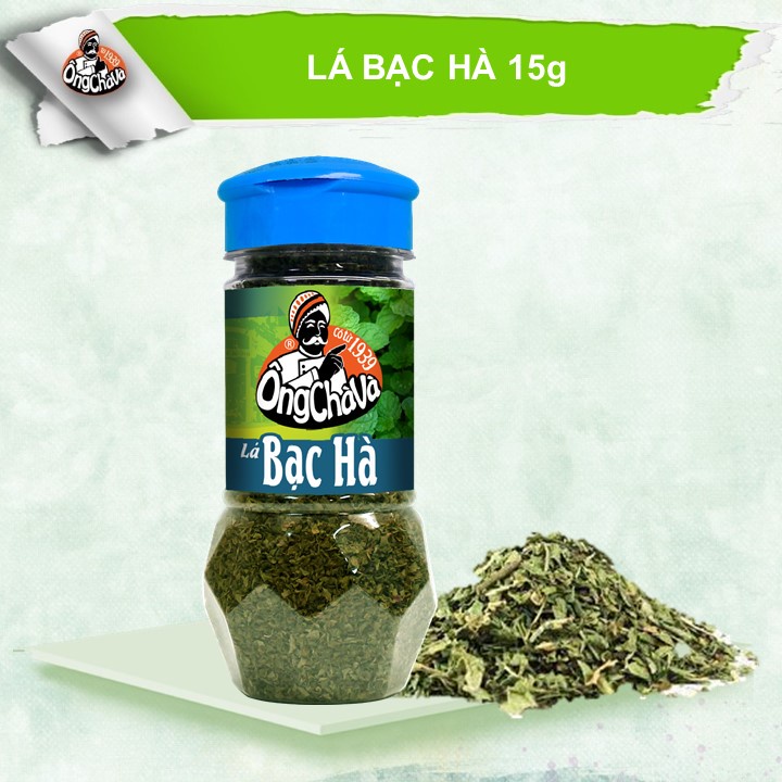 Lá Bạc Hà Ông Chà Và 15gr (Mint Leaf) - 100% Lá Bạc Hà Sấy Khô - Xuất Xứ Ai Cập