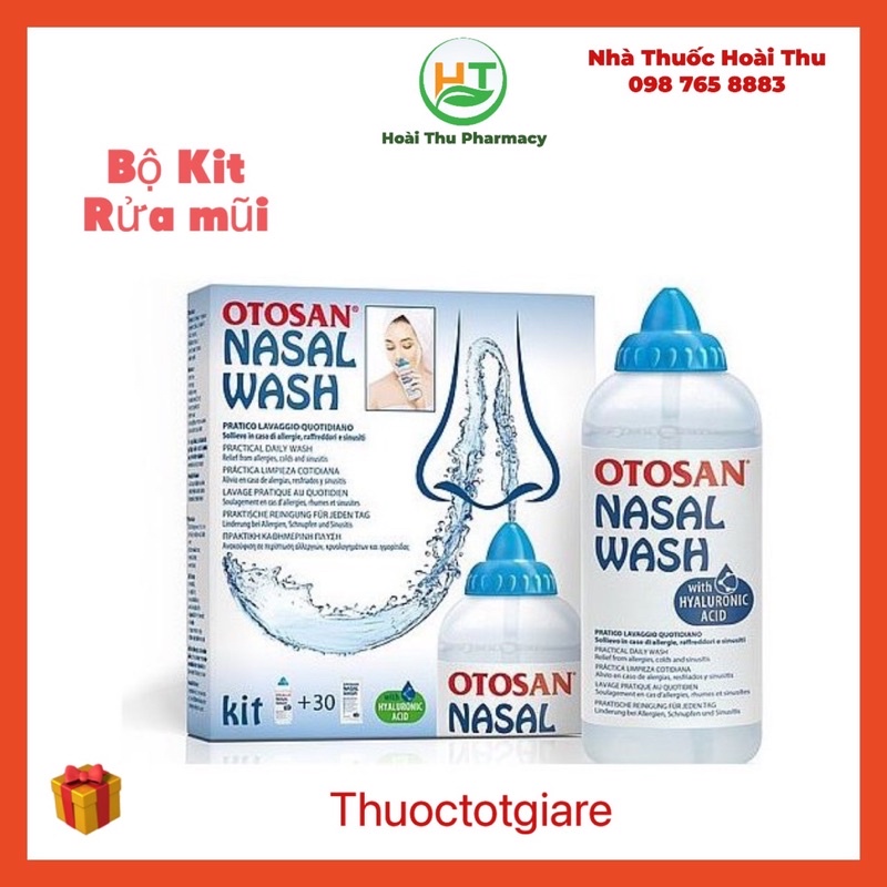 Bộ Kit rửa mũi OTOSAN Nasal Wash