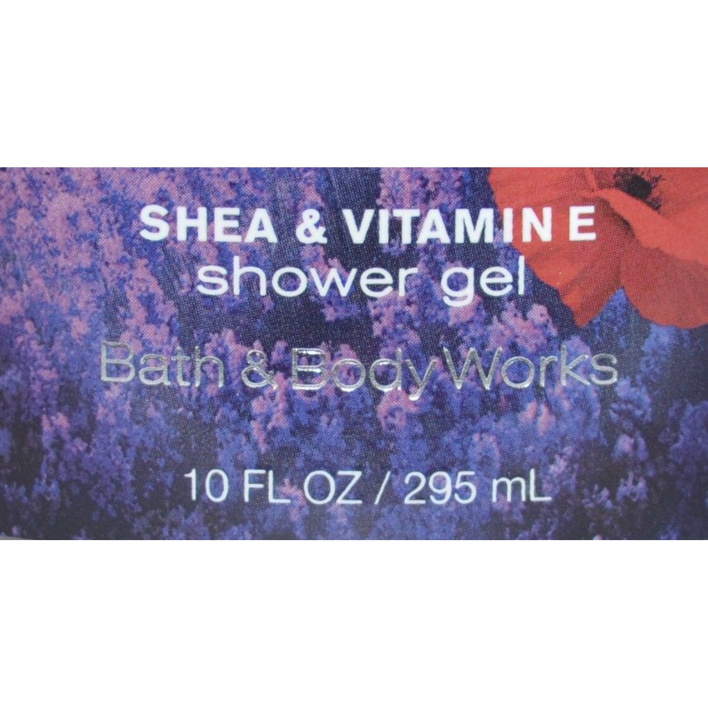 Sữa tắm Bath & Body Works - French Lavender & Honey - Shea & Vitamin E Shower Gel 295mL