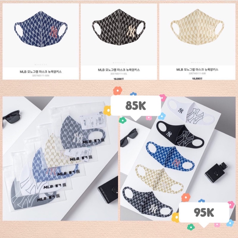 Khẩu trang hoạ tiết New York nhiều màu