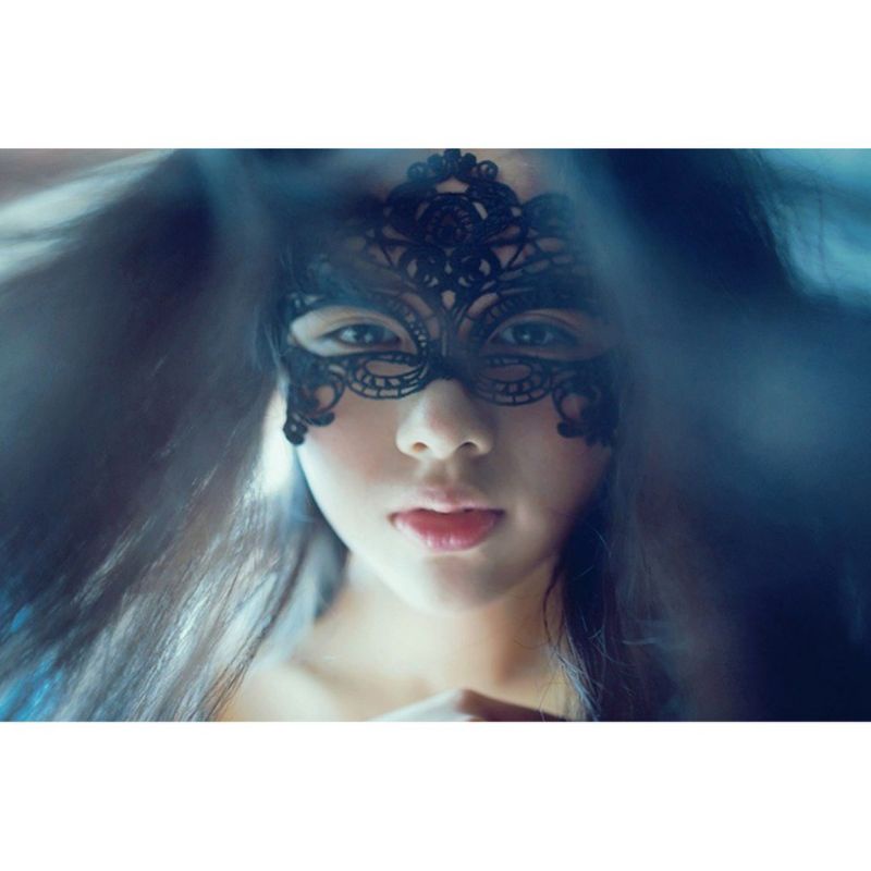 Mặt nạ ren hóa trang halloween sexy - phụ kiện chụp ảnh cosplay huyền bí | BigBuy360 - bigbuy360.vn