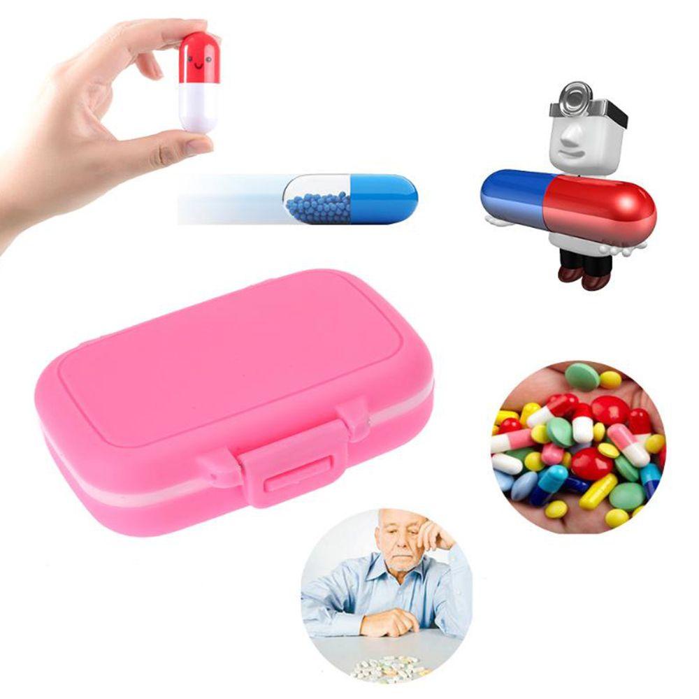 Hộp Đựng Thuốc Mini 3 Ngăn Chăm Sóc Sức Khỏe Tiện Dụng