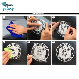 Decal dán xe hơi hình hoa hiệu ứng phản quang