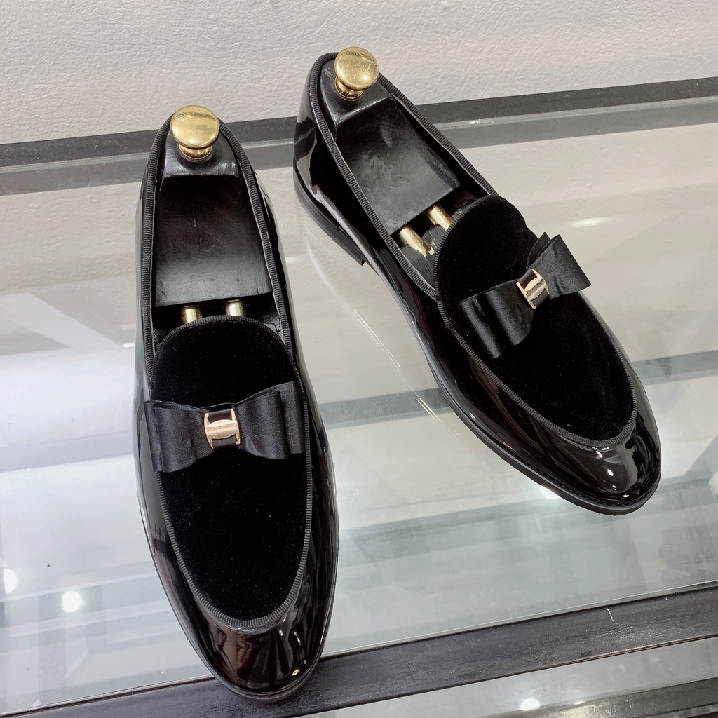 Giầy tây, giày da nam da bóng cao cấp,kiểu dáng Loafer : 200