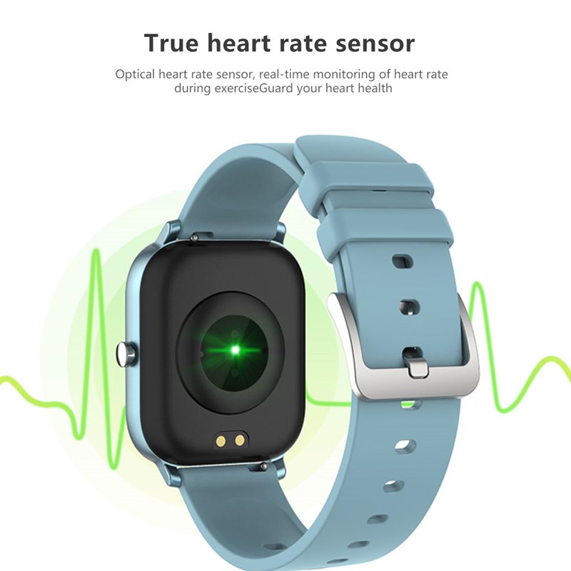 NEW P9 Smart Watch 1.54 inch Square Screen Bluetooth Call IPX7 Waterproof Long Standby Watches Blood pressure Heart Rate monitor Fitness Tracker