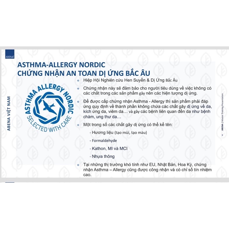 Dung dịch vệ sinh phụ nữ ABENA Intimate Care ngăn ngừa viêm nhiễm