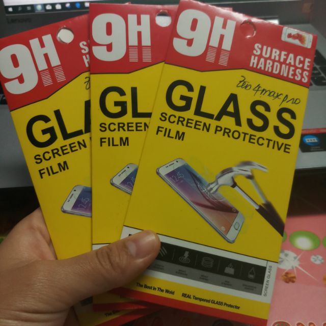 Bộ 3 kính cường lực Zenfone 4 Max pro trong suốt