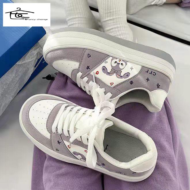 Giày Thể Thao Đế Dày Phong Cách Nhật Bản Thời Trang Xuân Thu Cho Nữ