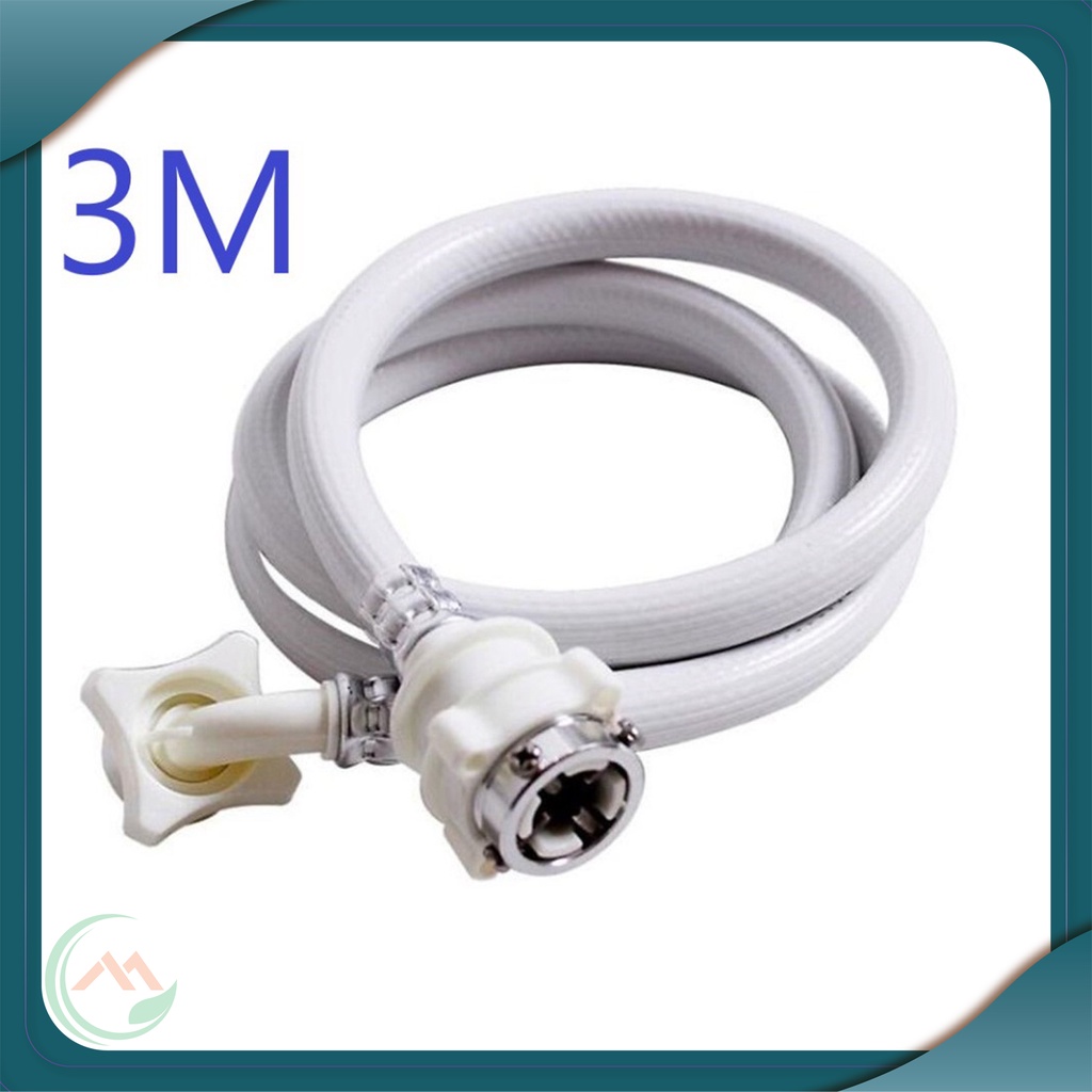Dây cấp nước máy giặt đa năng dài 3 mét siêu bền  - Ống cấp nước thay thế dùng cho máy giặt - QM017
